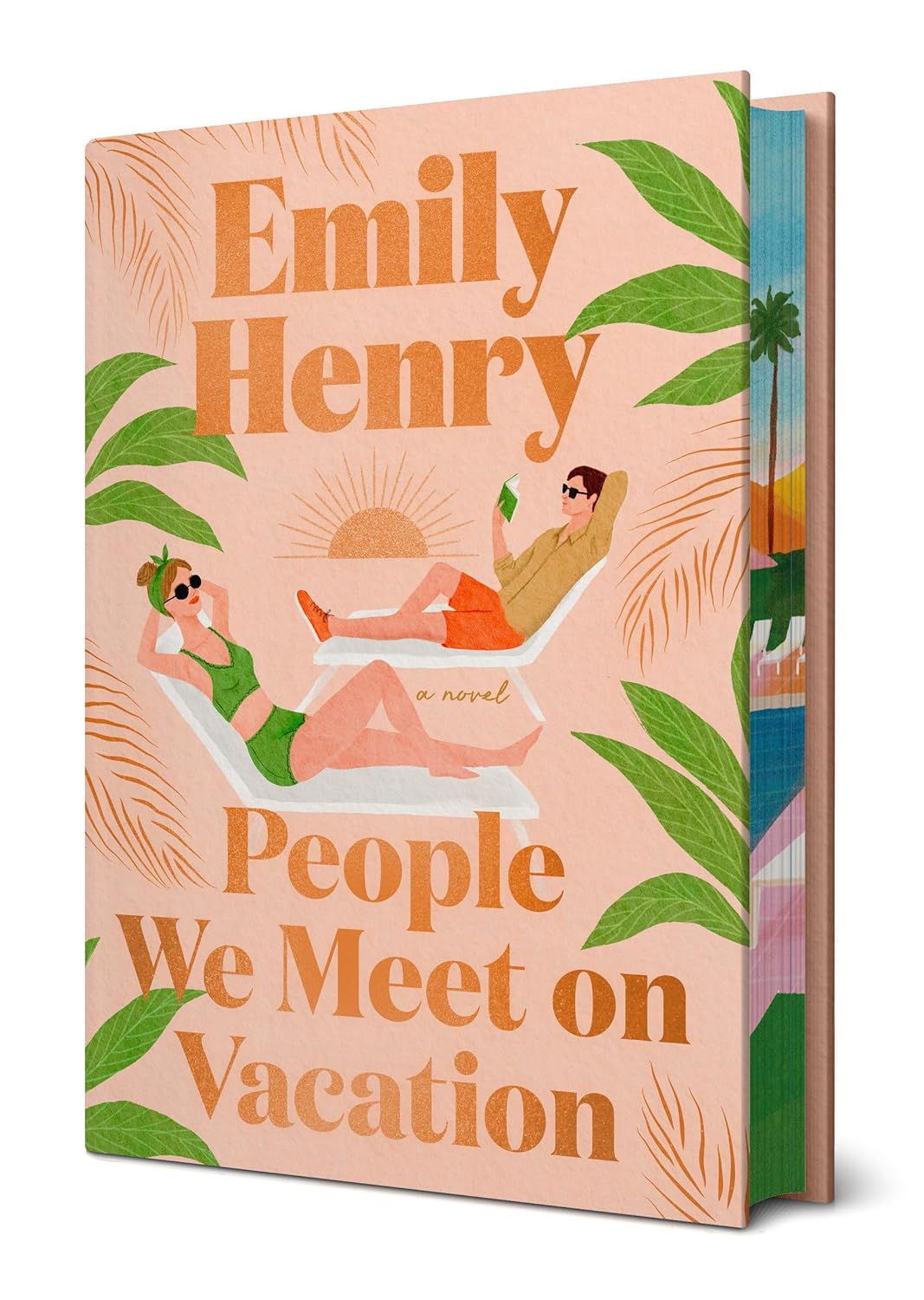 People We Meet on Vacation by Emily Henry (Hardcover)