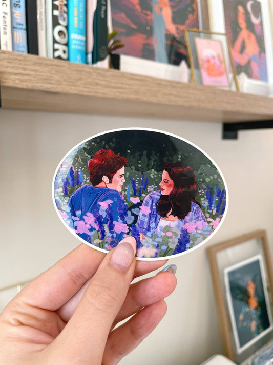 Twilight - Bella & Edward (Vinyl Sticker)