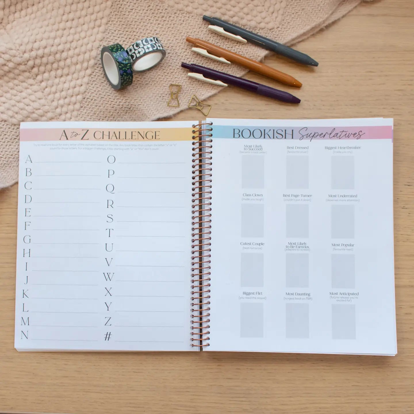 A Novel Companion Ultra - 12 month reading journal