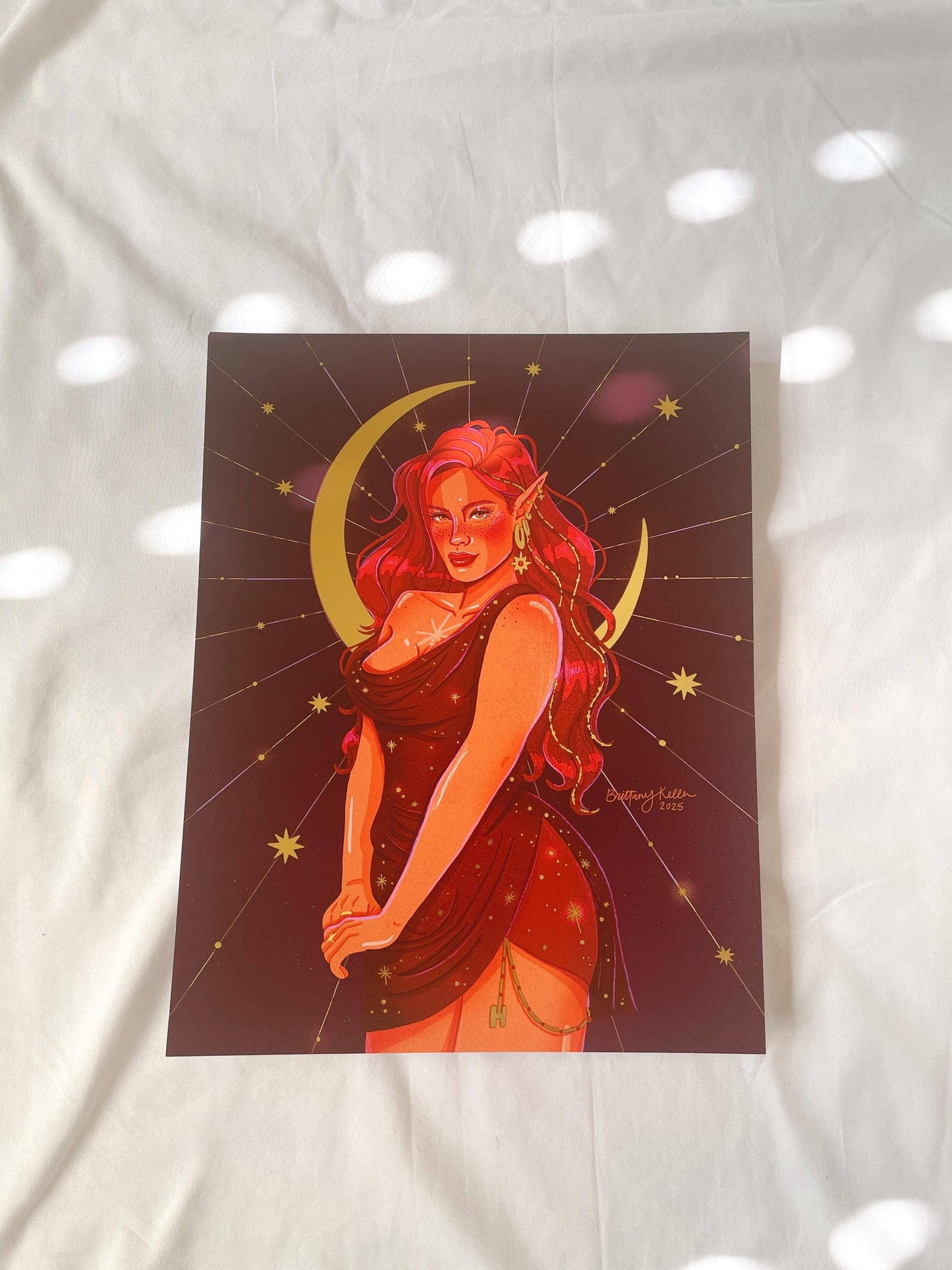 Bryce - Gold Foil - Crescent City Inspired (Art Print)
