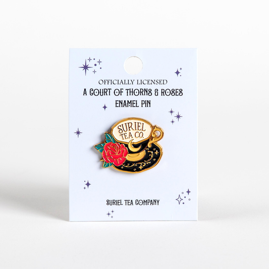 Suriel Tea Company - Inspired by ACOTAR (Enamel Pin)
