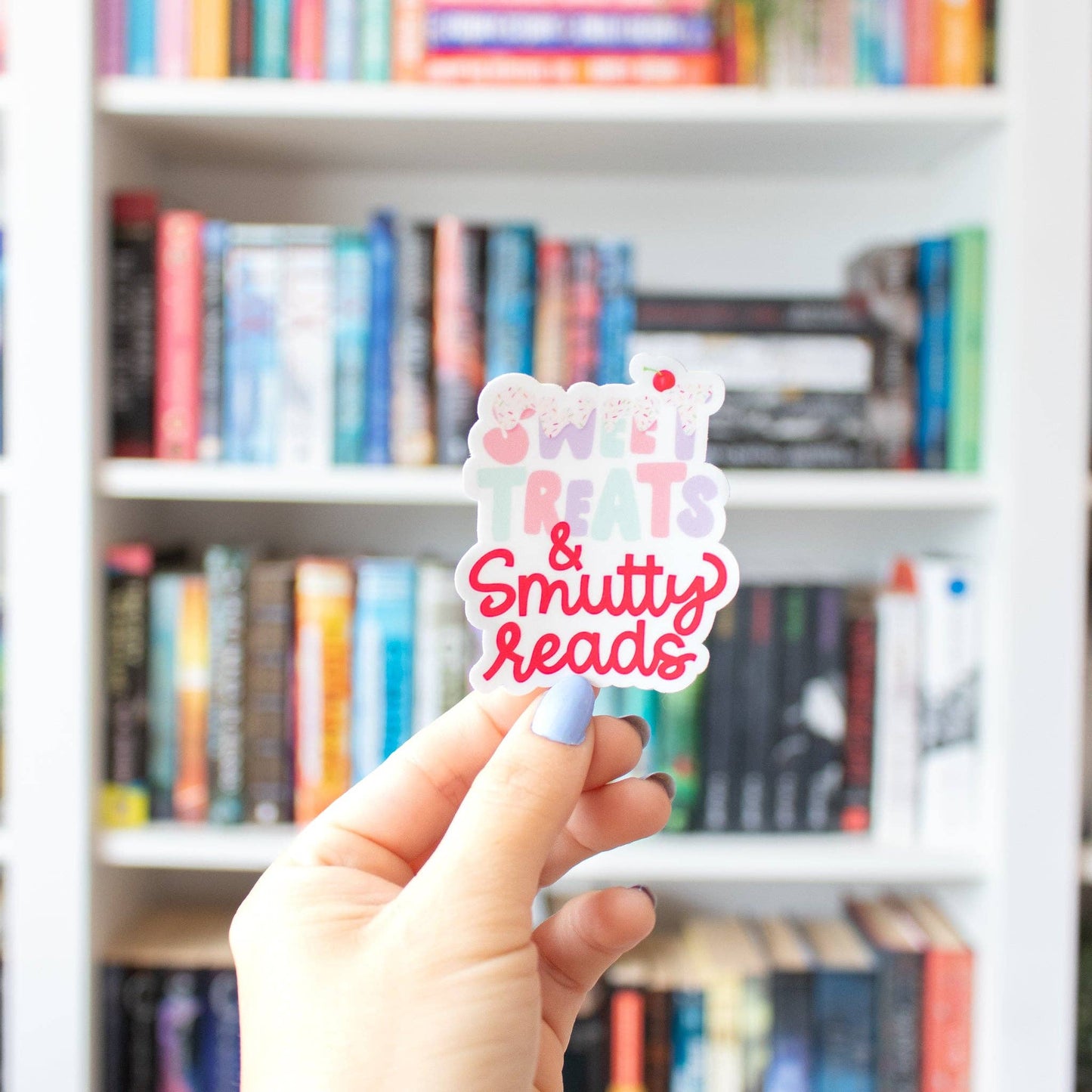 Sweet Treats & Smutty Reads (Vinyl Sticker)