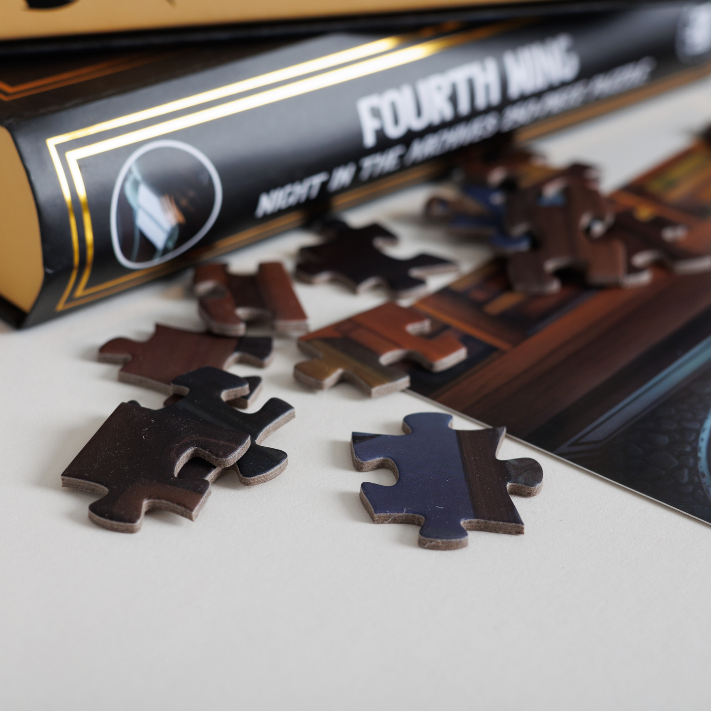 Night in the Archives Keepsake Puzzle - Fourth Wing