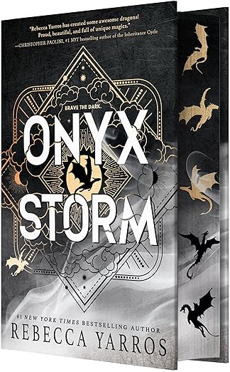 Onyx Storm (The Empyrean #3) (Wing and Claw Collection) by Rebecca Yarros (Hardcover)