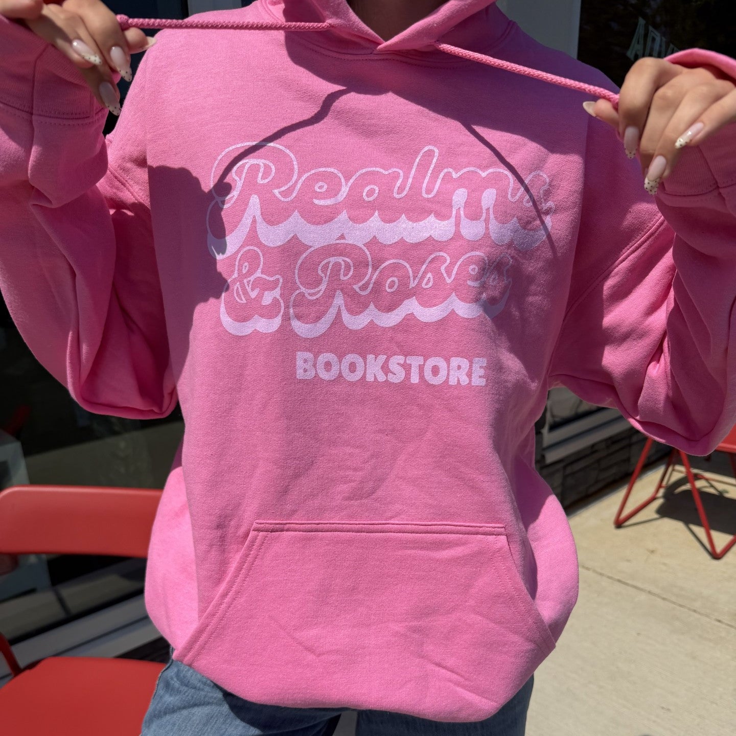 Realms and Roses Monochrome Hoodie