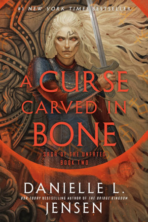 A Curse Carved in Bone (Saga of the Unfated #2) by Danielle L. Jensen (Paperback)