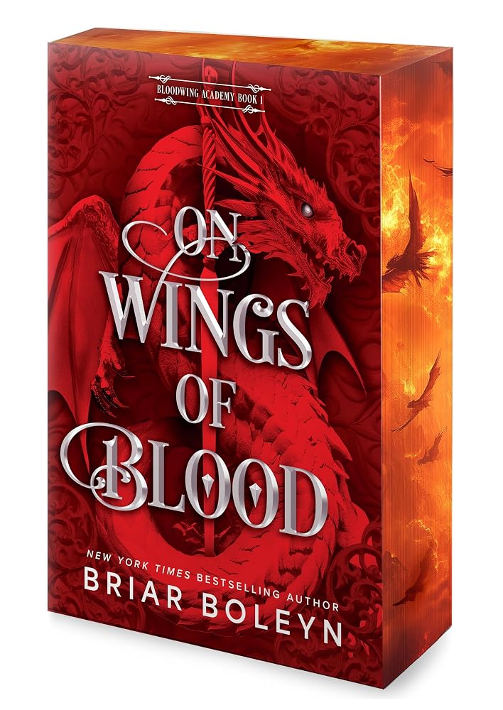 On Wings of Blood: A Novel (Bloodwing Academy, 1) cover image