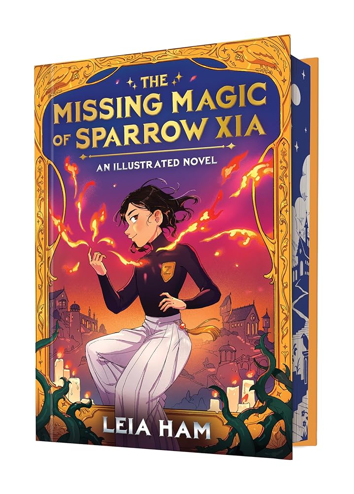 The Missing Magic of Sparrow Xia (An Illustrated Novel) cover image