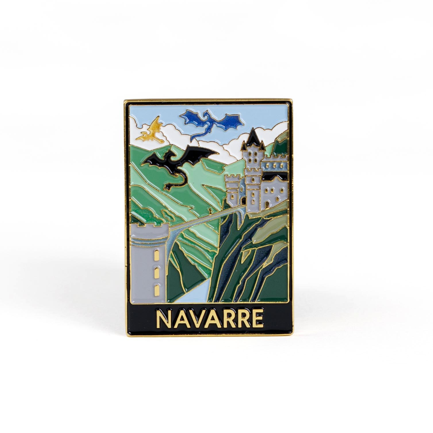 Navarre - Fourth Wing Inspired (Enamel Pin)