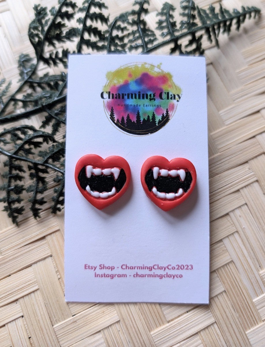 Polymer Clay Earrings - Charming Clay Co.