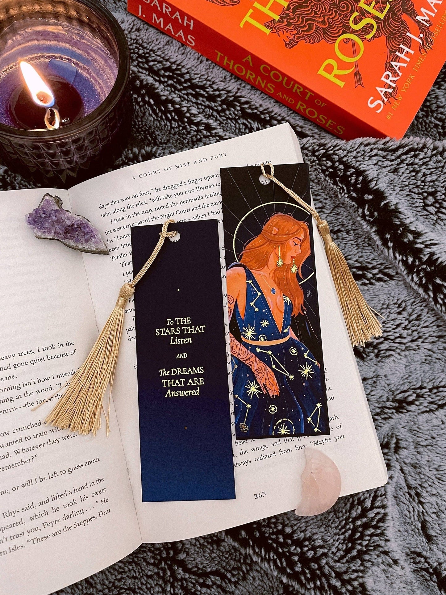 Feyre - Gold Foil Bookmark