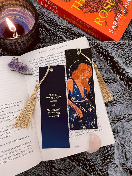 Feyre - Gold Foil Bookmark