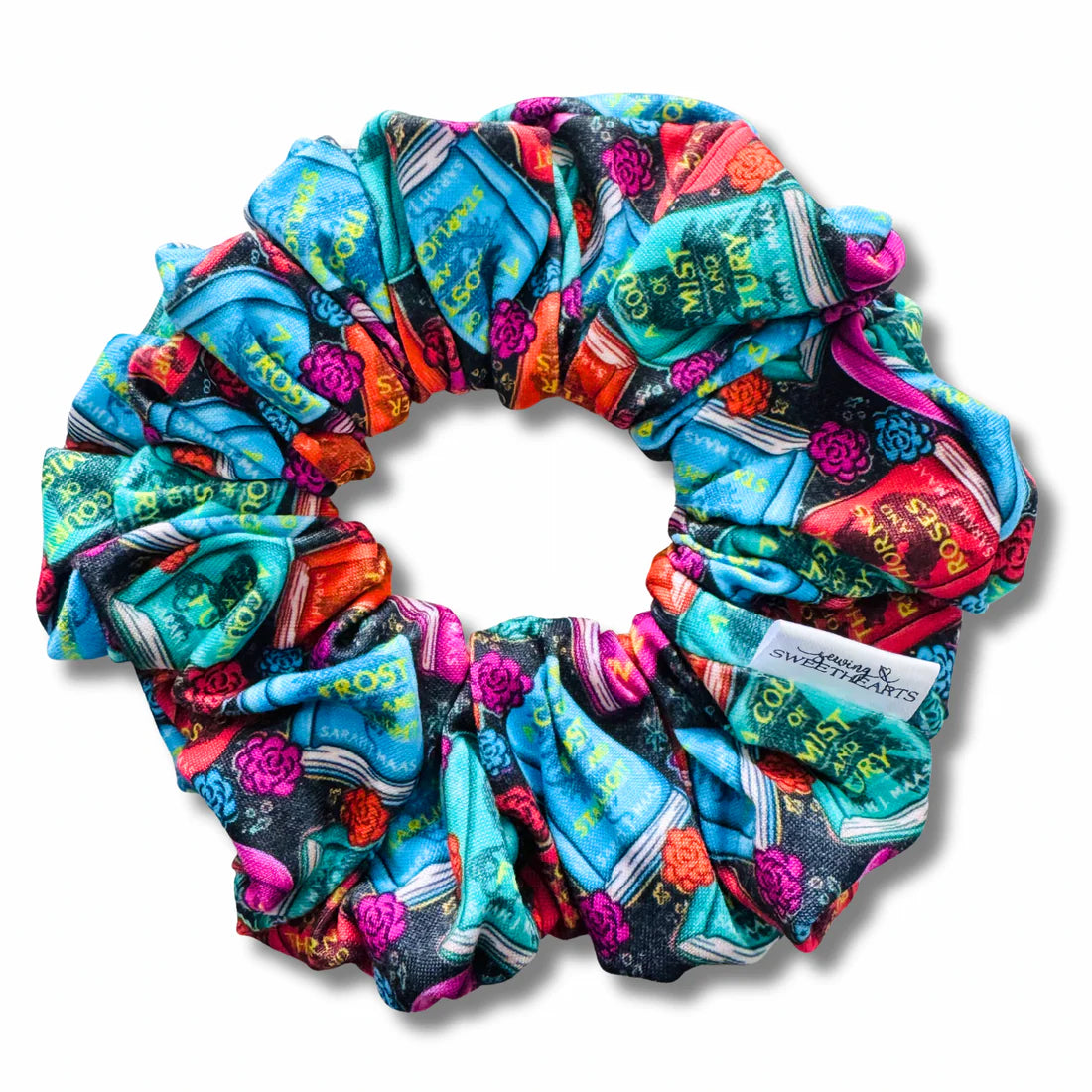 Oversized Bookish Scrunchie & Headbands (Various Designs)