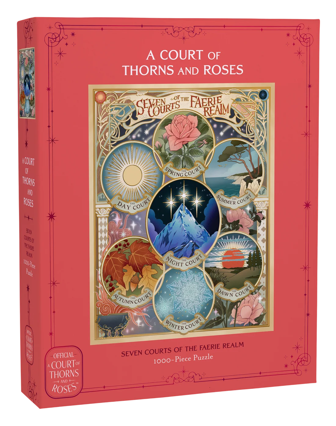 [Pre-Order] ACOTAR Official Seven Courts of the Faerie Realm 1000-Piece Puzzle