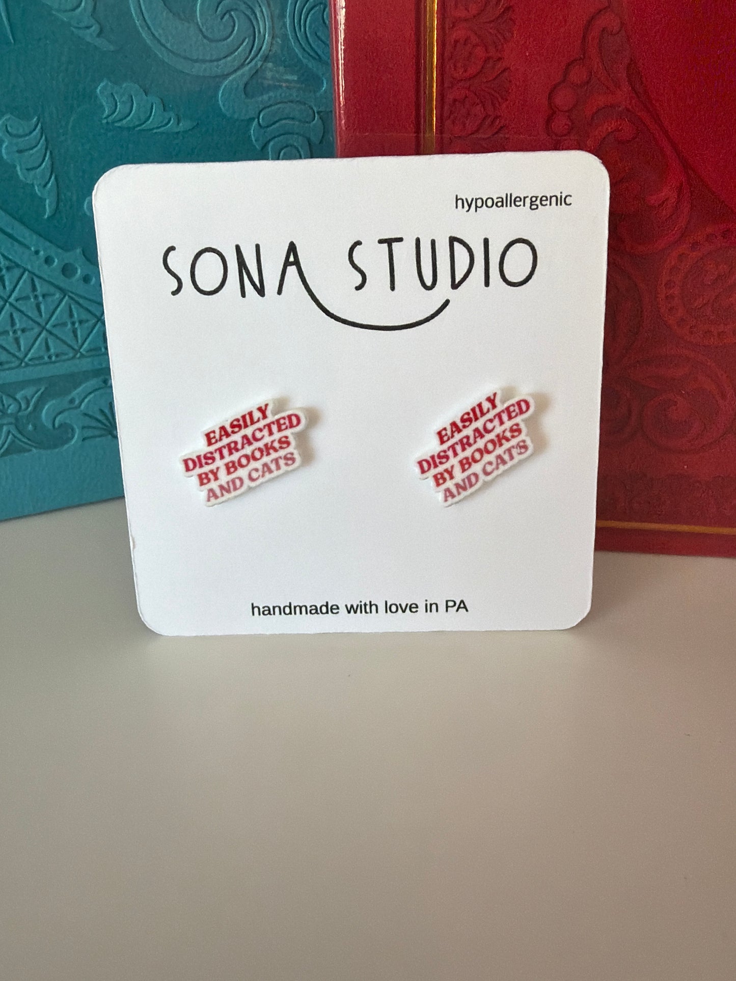 Sona Studio Earrings (Hypoallergenic)