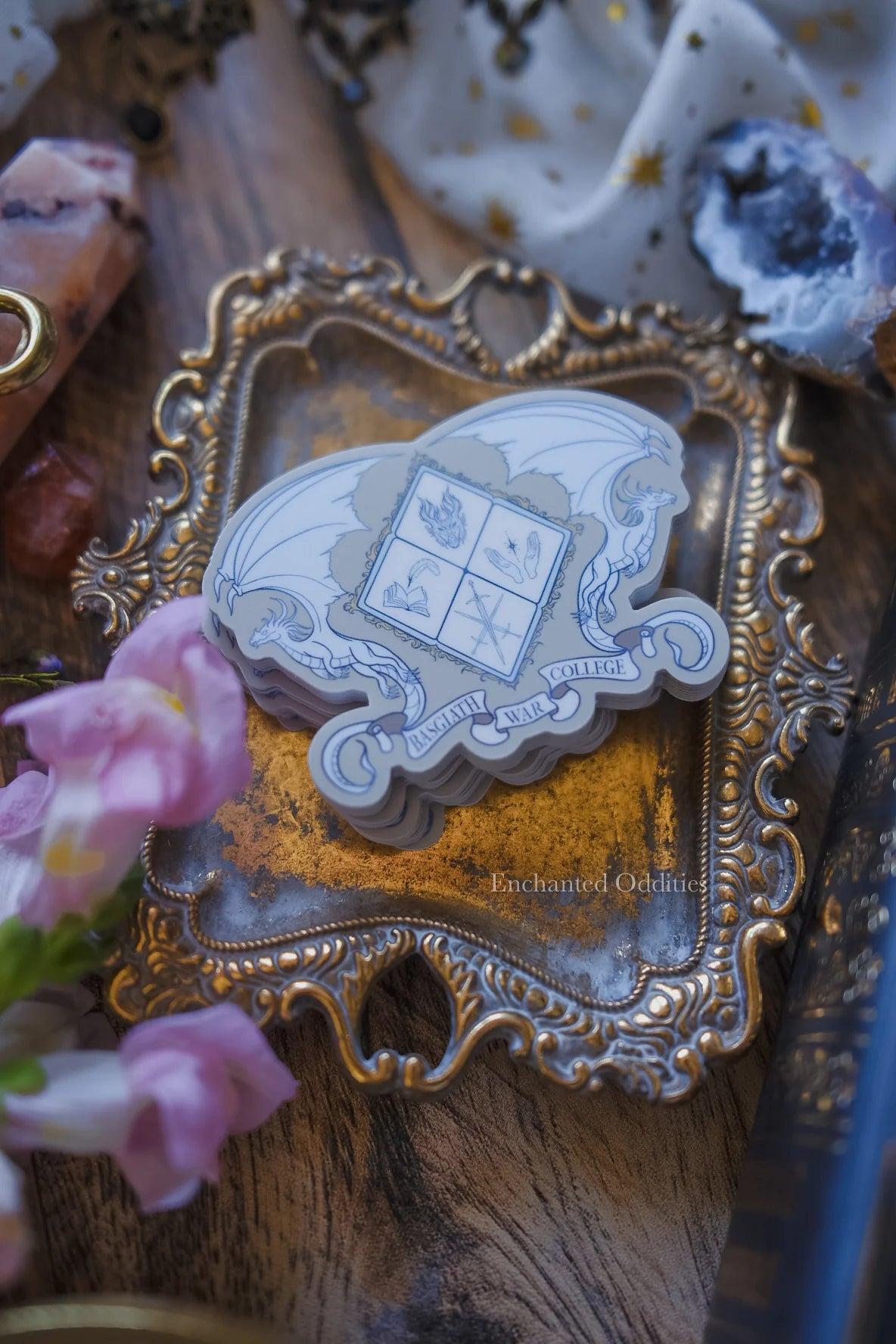 Basgiath Crest Oversized Sticker