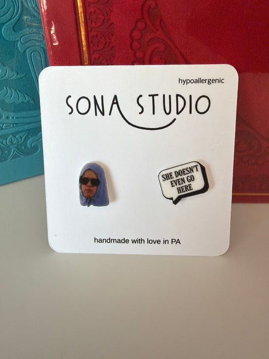 Sona Studio Earrings (Hypoallergenic)