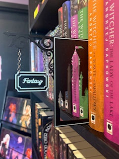 Genre Hanging Shelf Signs (Various Designs)