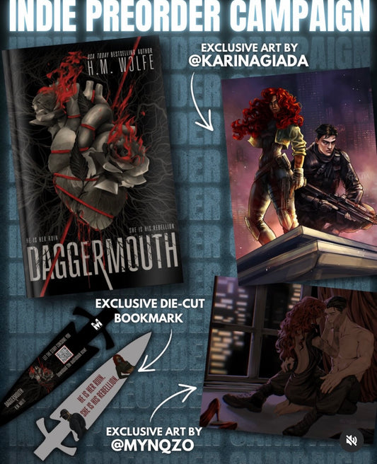 (Pre-Order) Daggermouth (The Heart #1) by H.M. Wolfe (Deluxe Edition) (Hardcover)