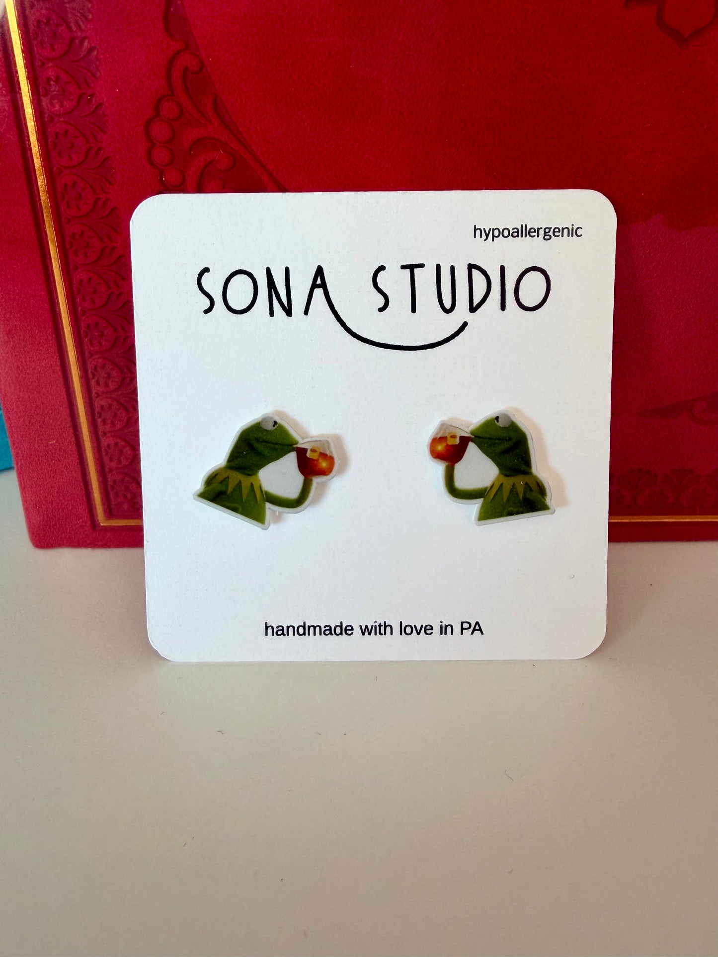 Sona Studio Earrings (Hypoallergenic)