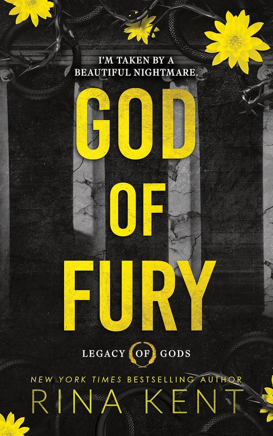 God of Fury (Legacy of Gods #5) by Rina Kent (Paperback)