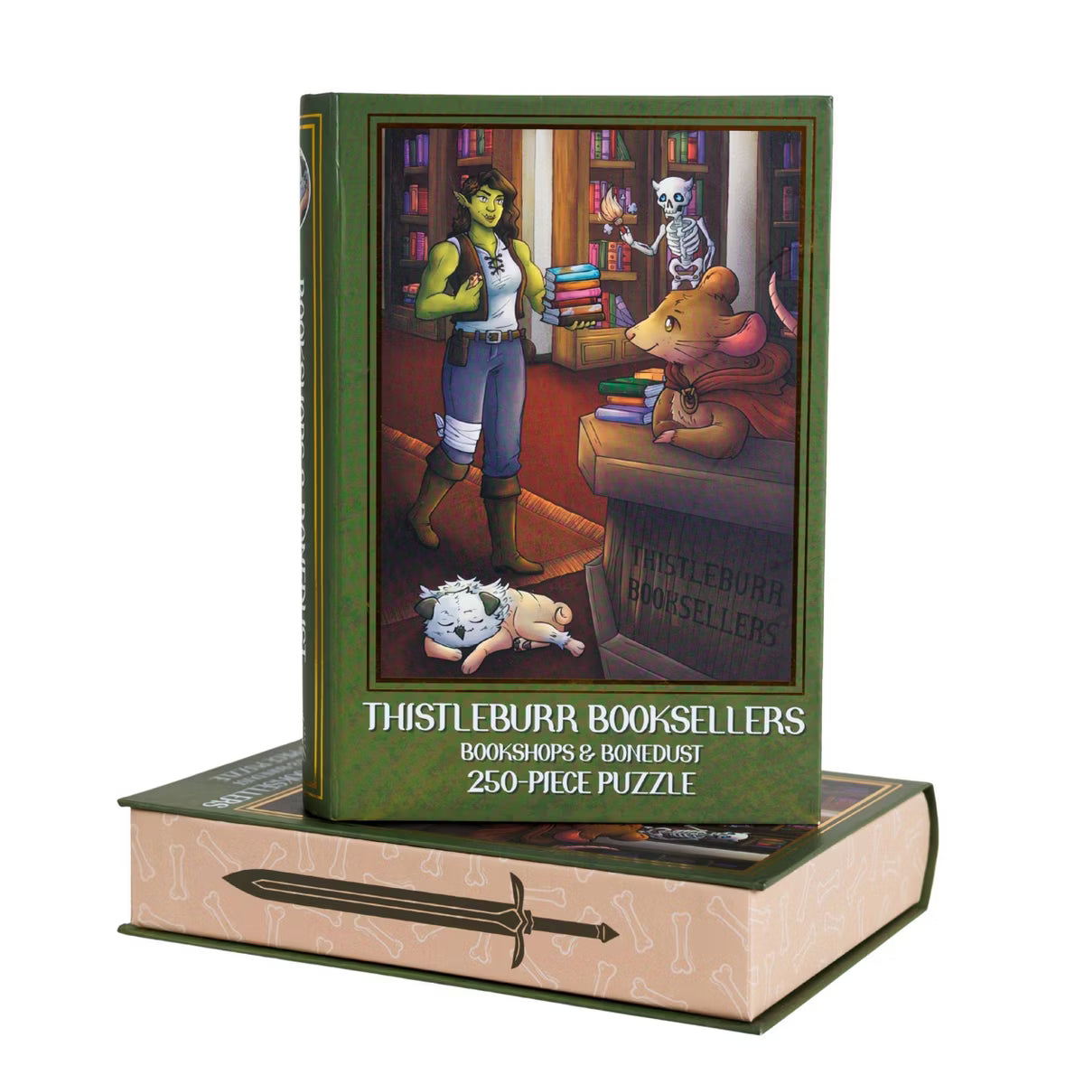 Thistleburr Bookshop Keepsake Puzzle - Bookshops & Bonedust