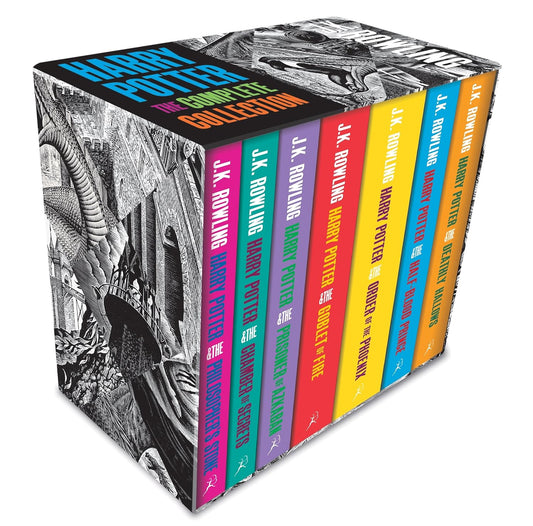 Harry Potter: The Complete Collection by J.K. Rowling (Boxed Set) (Paperback)