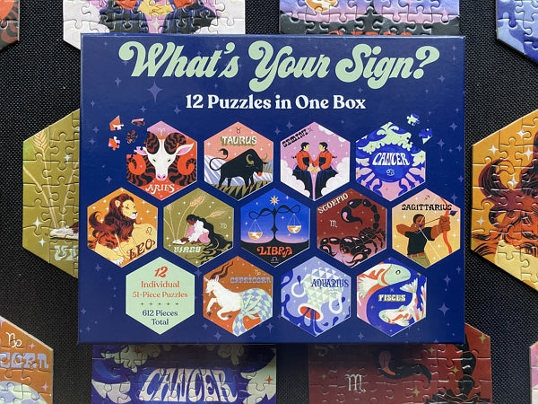 What’s Your Sign - 12 Puzzles (612 pieces)