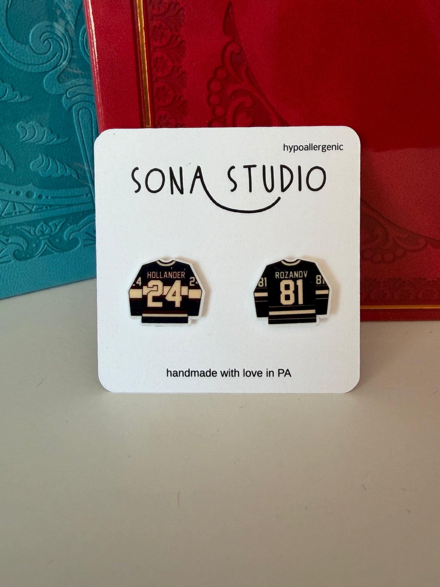 Sona Studio Earrings (Hypoallergenic)