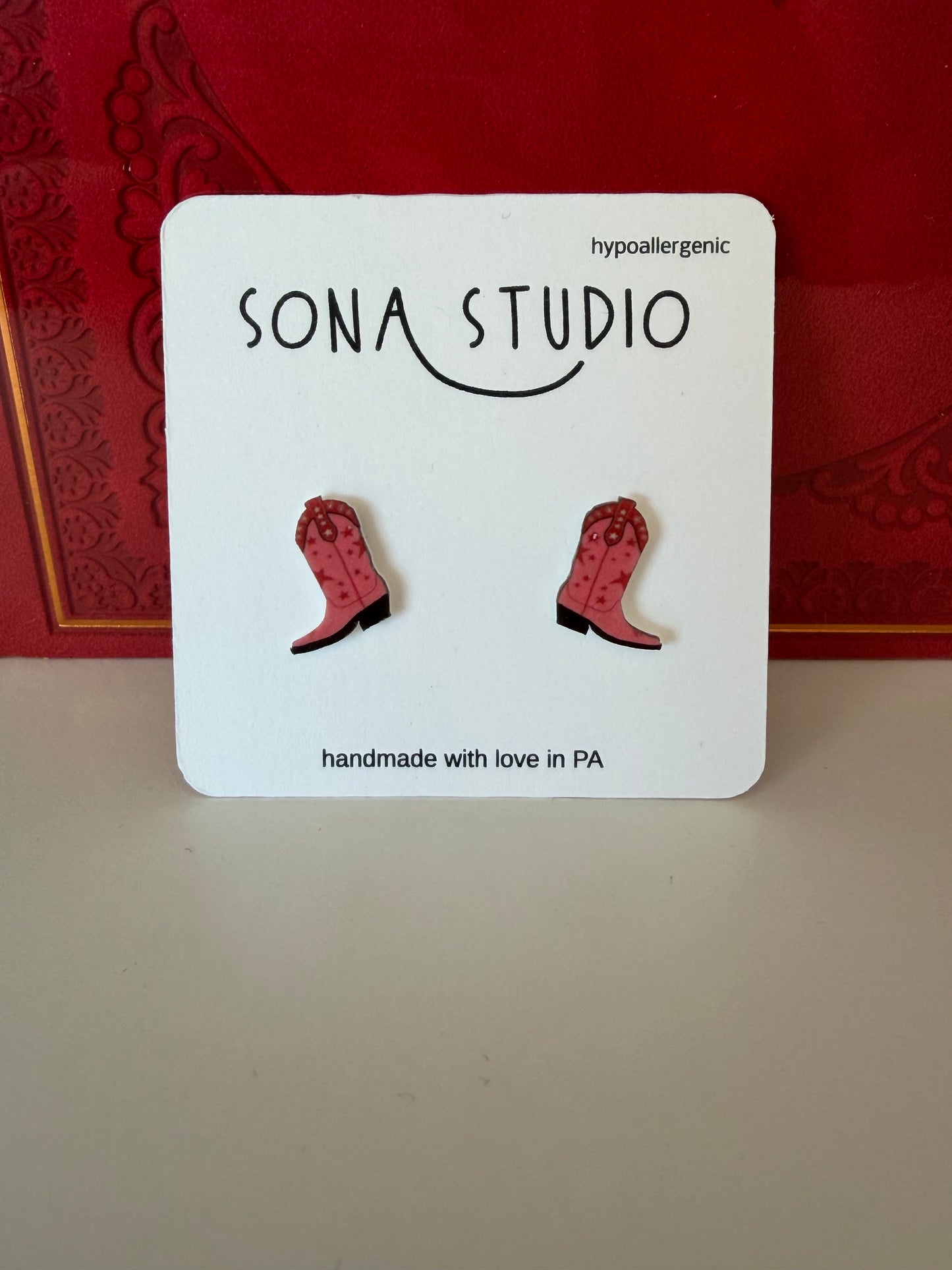 Sona Studio Earrings (Hypoallergenic)
