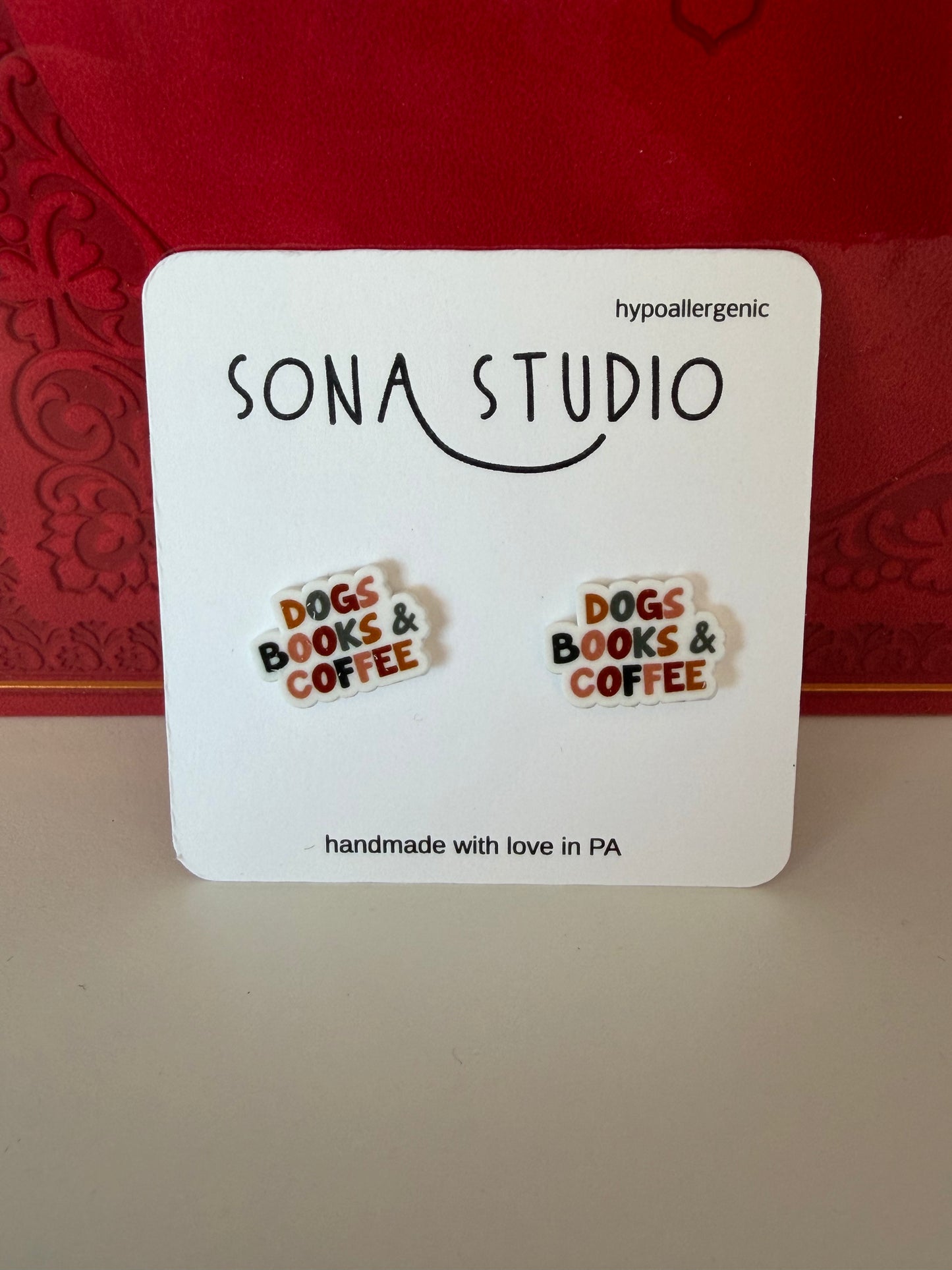 Sona Studio Earrings (Hypoallergenic)