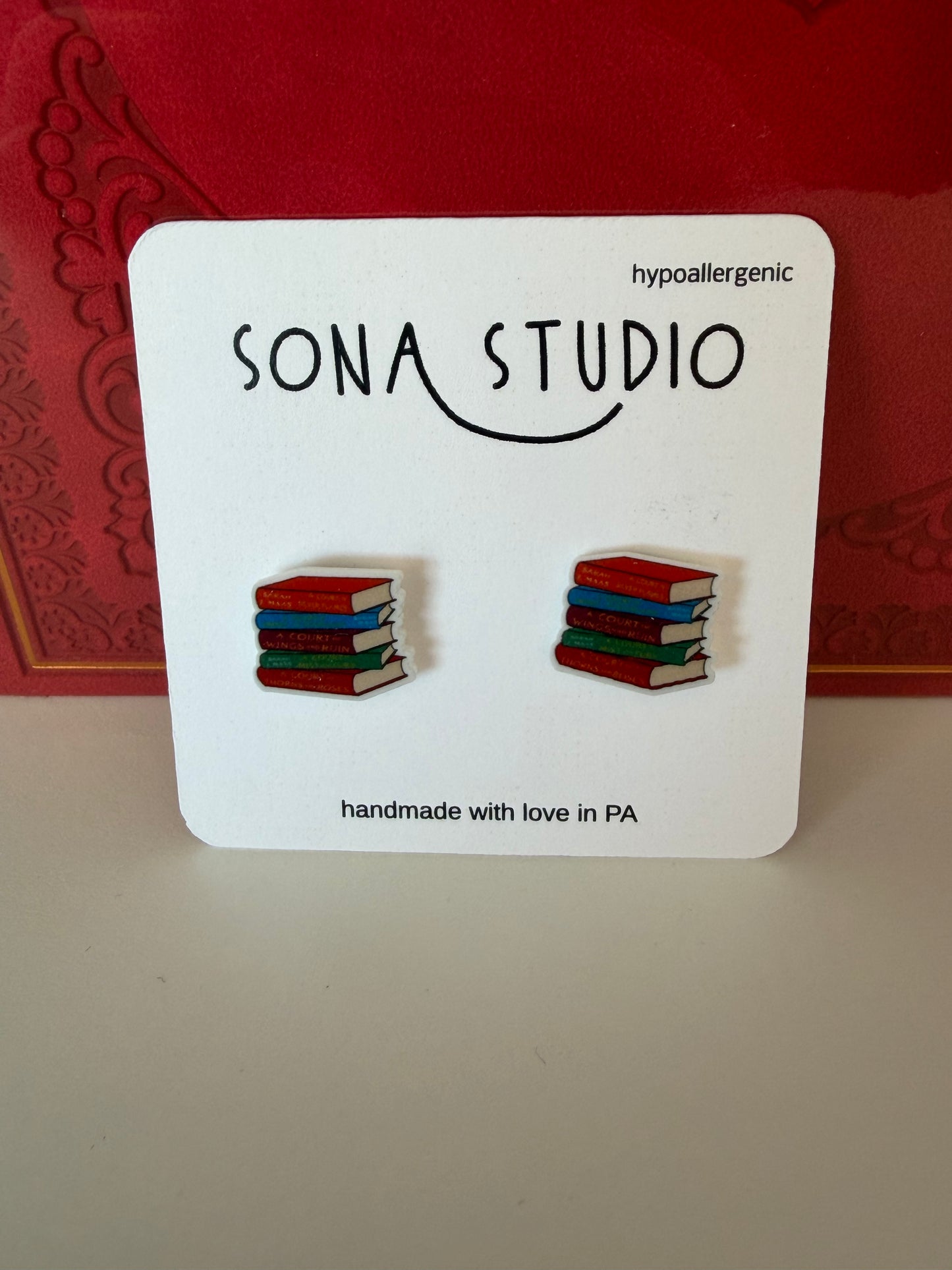 Sona Studio Earrings (Hypoallergenic)