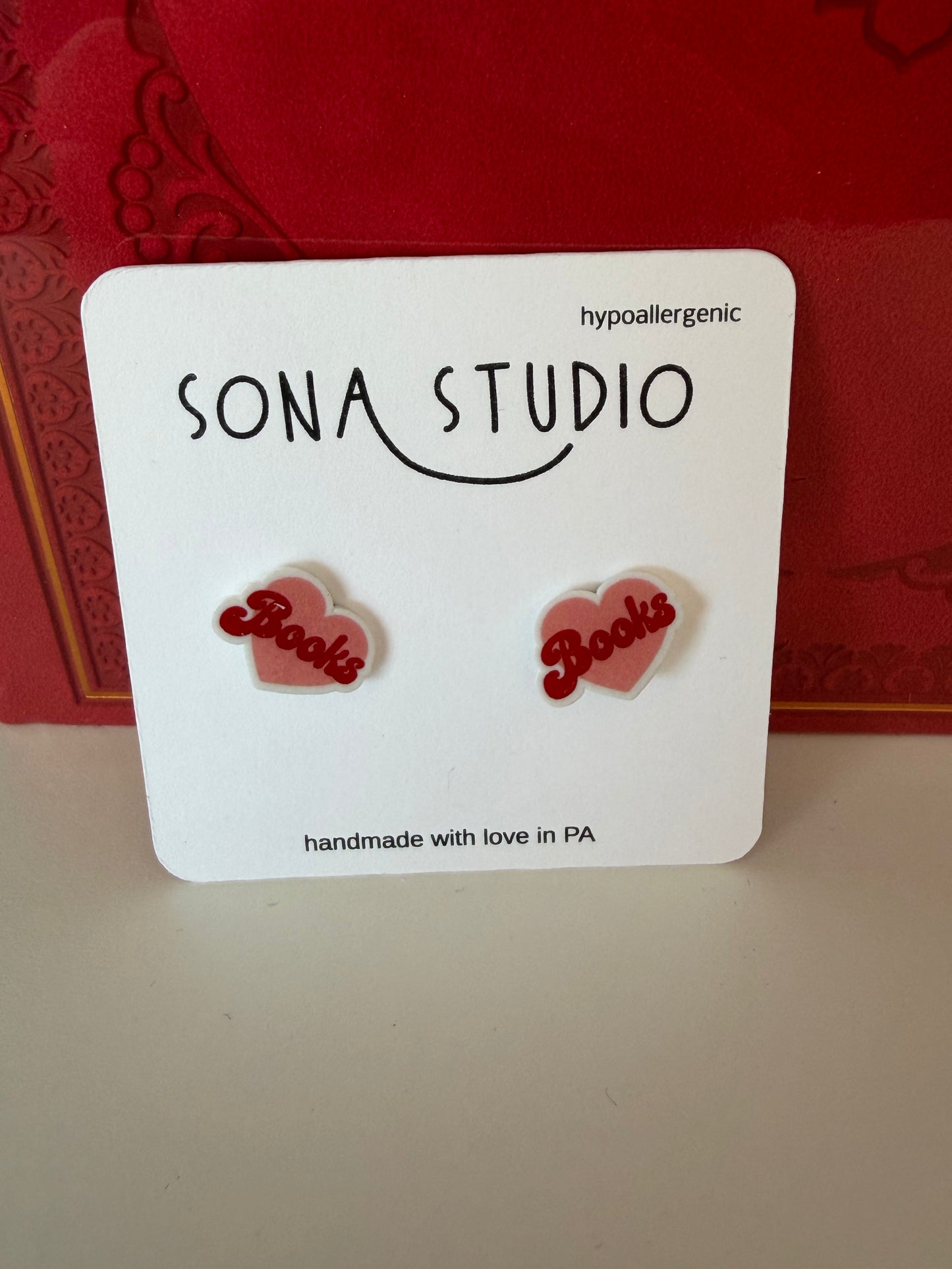 Sona Studio Earrings (Hypoallergenic)