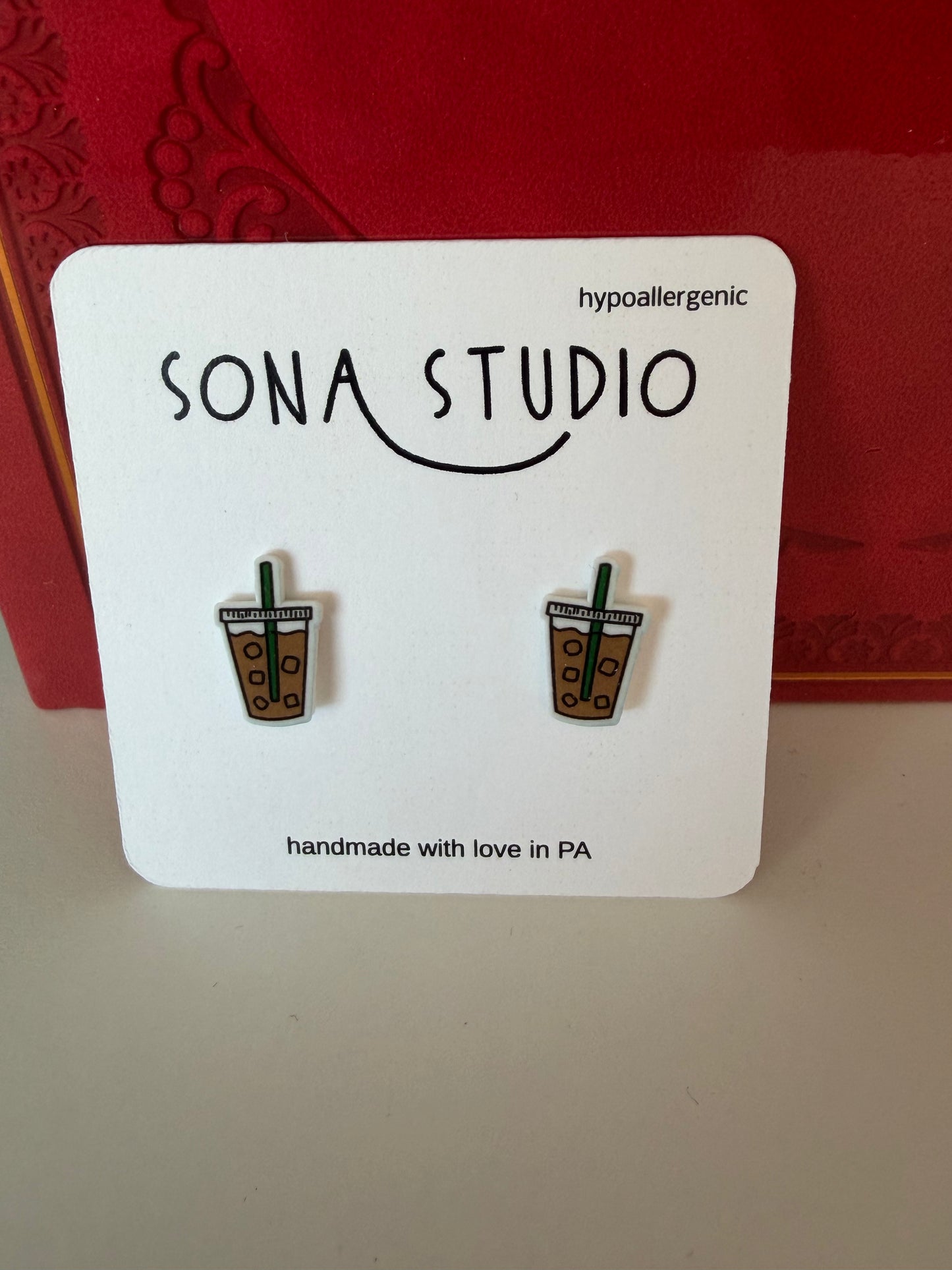 Sona Studio Earrings (Hypoallergenic)