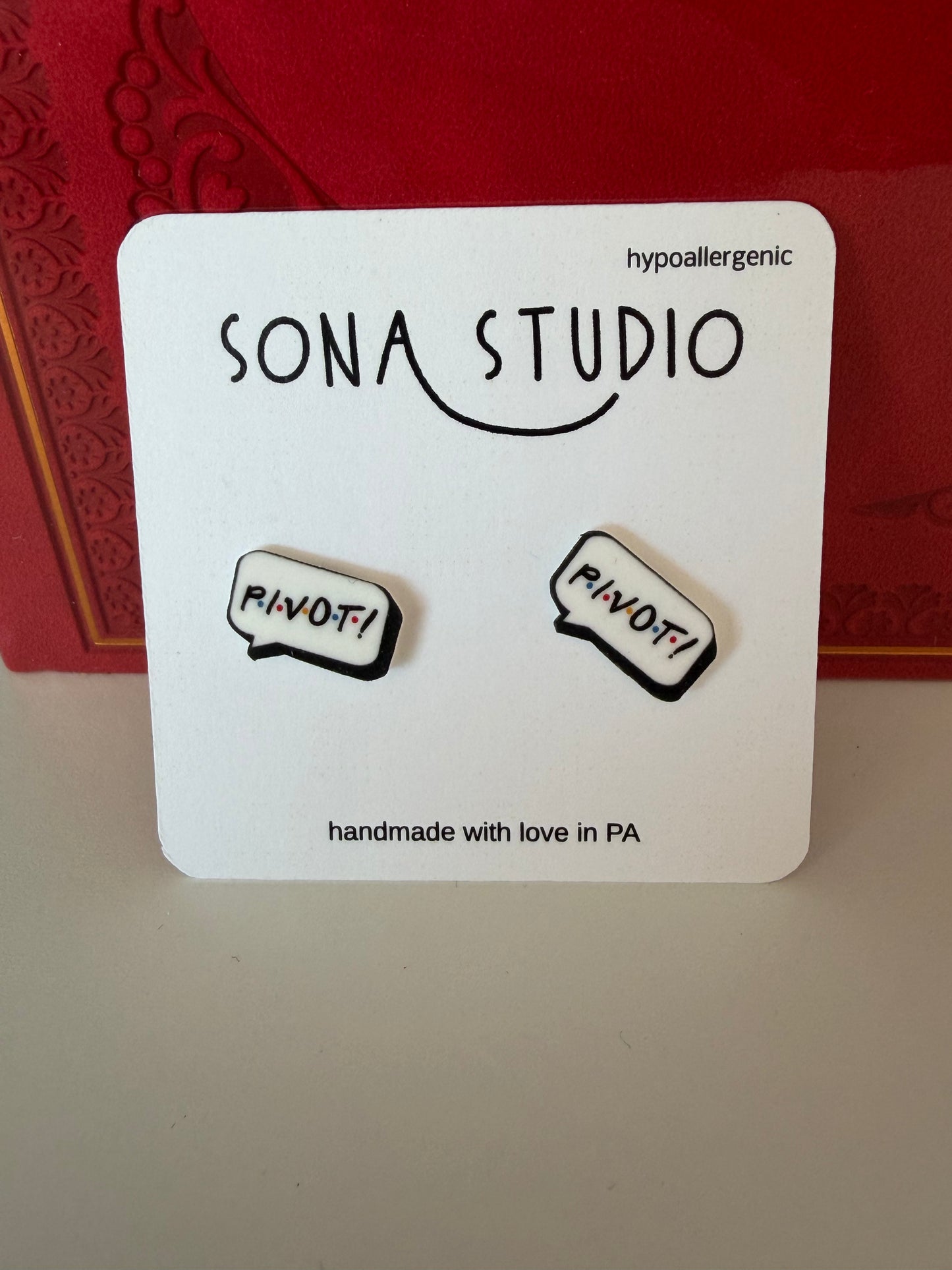 Sona Studio Earrings (Hypoallergenic)