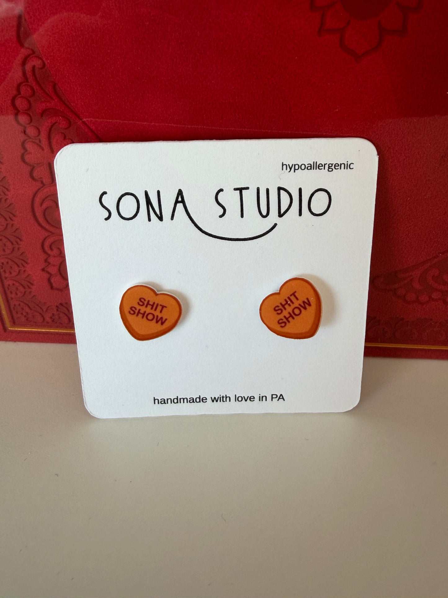 Sona Studio Earrings (Hypoallergenic)