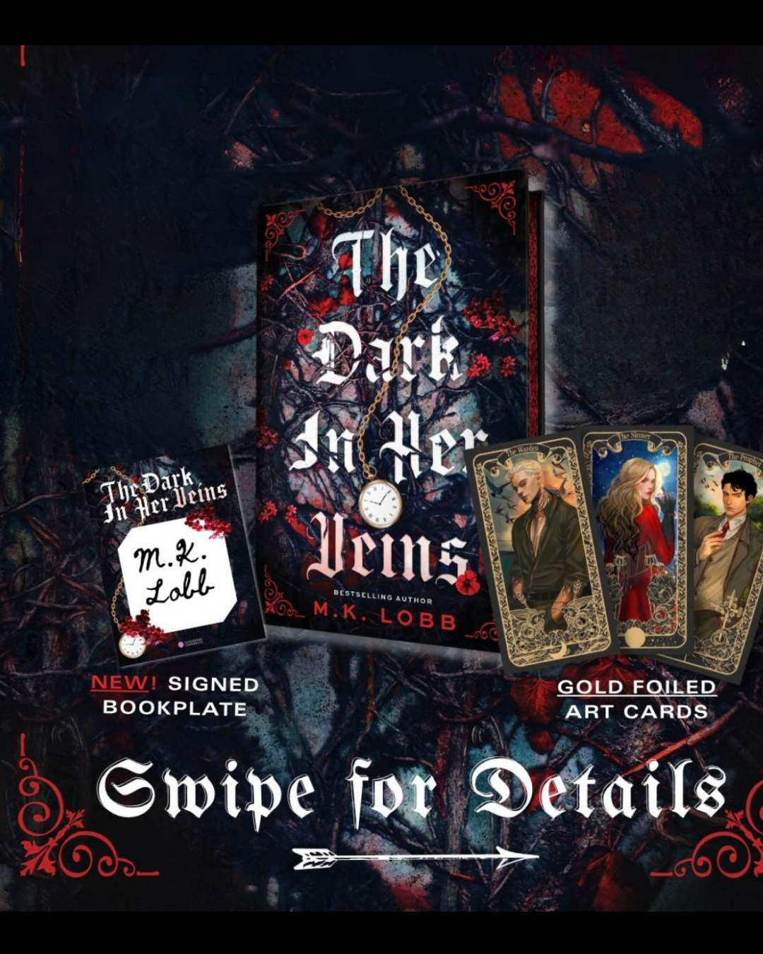 (Pre-Order) The Dark in Her Veins by M.K Lobb (Hardcover)