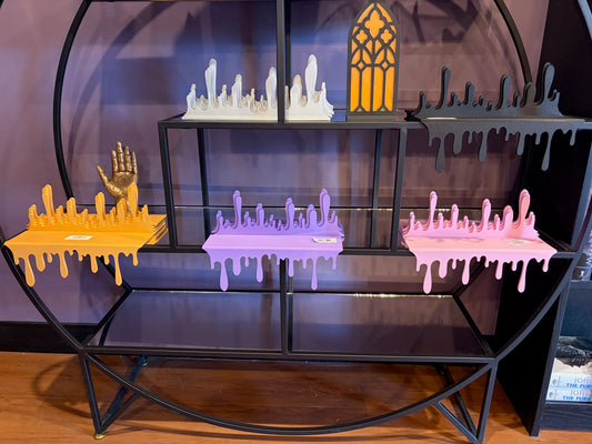 Bookshelf Drip Decor (Various Colours)