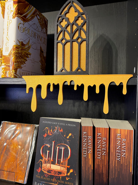 Bookshelf Drip Decor (Various Colours)