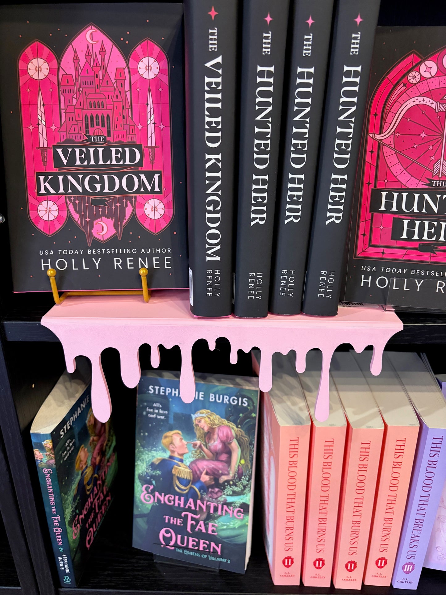Bookshelf Drip Decor (Various Colours)