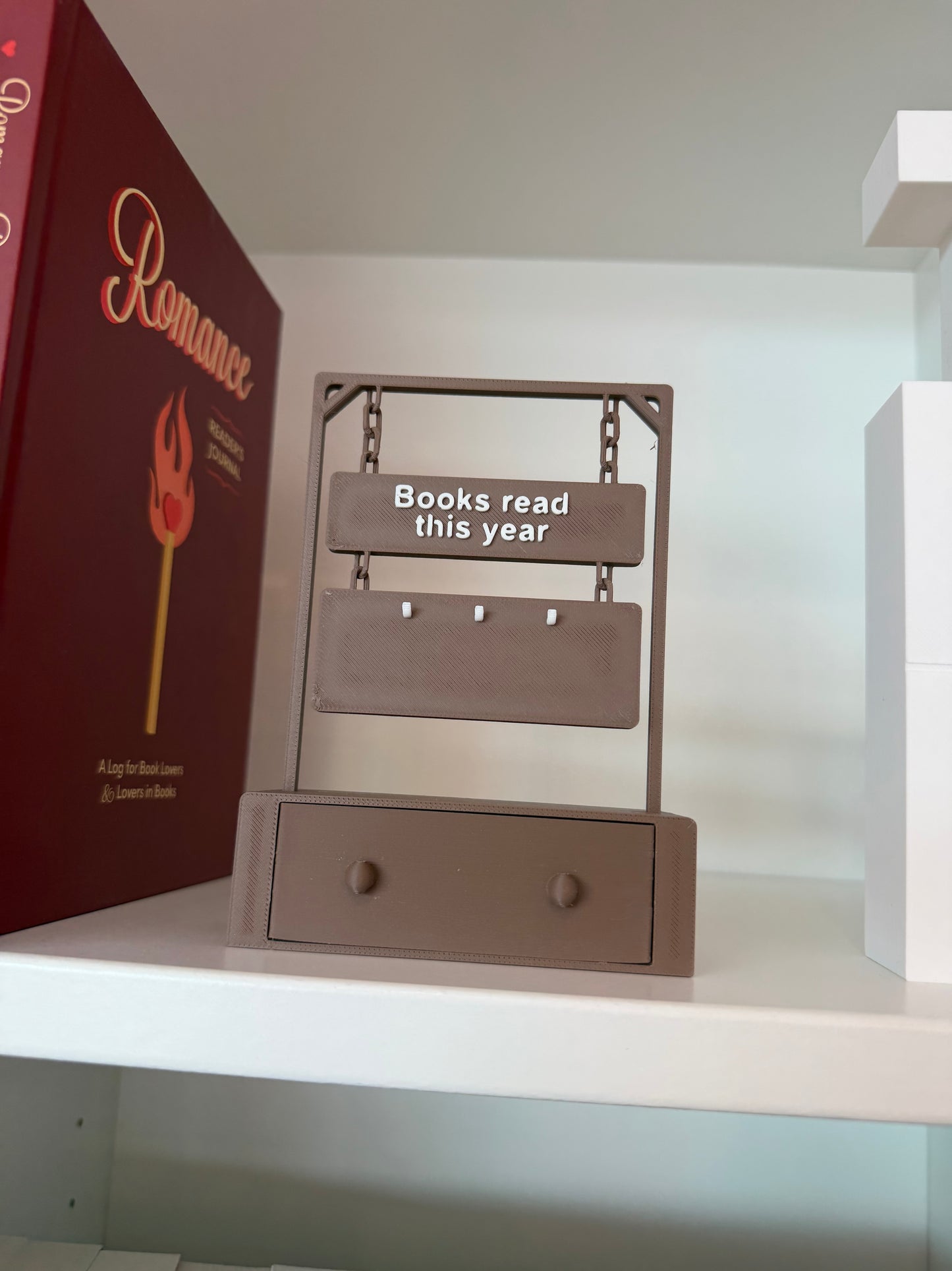 Book Counter with Drawer