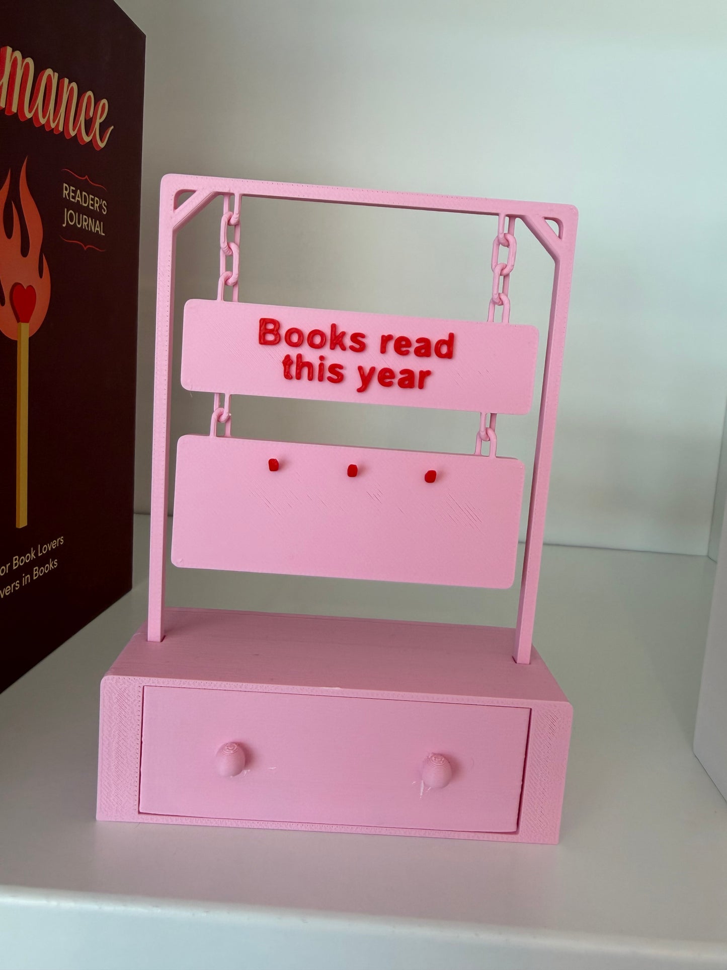 Book Counter with Drawer