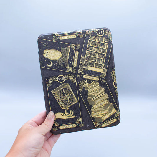 Bookish Tarot Card (Kobo Clara 6" Case) - Clear Back