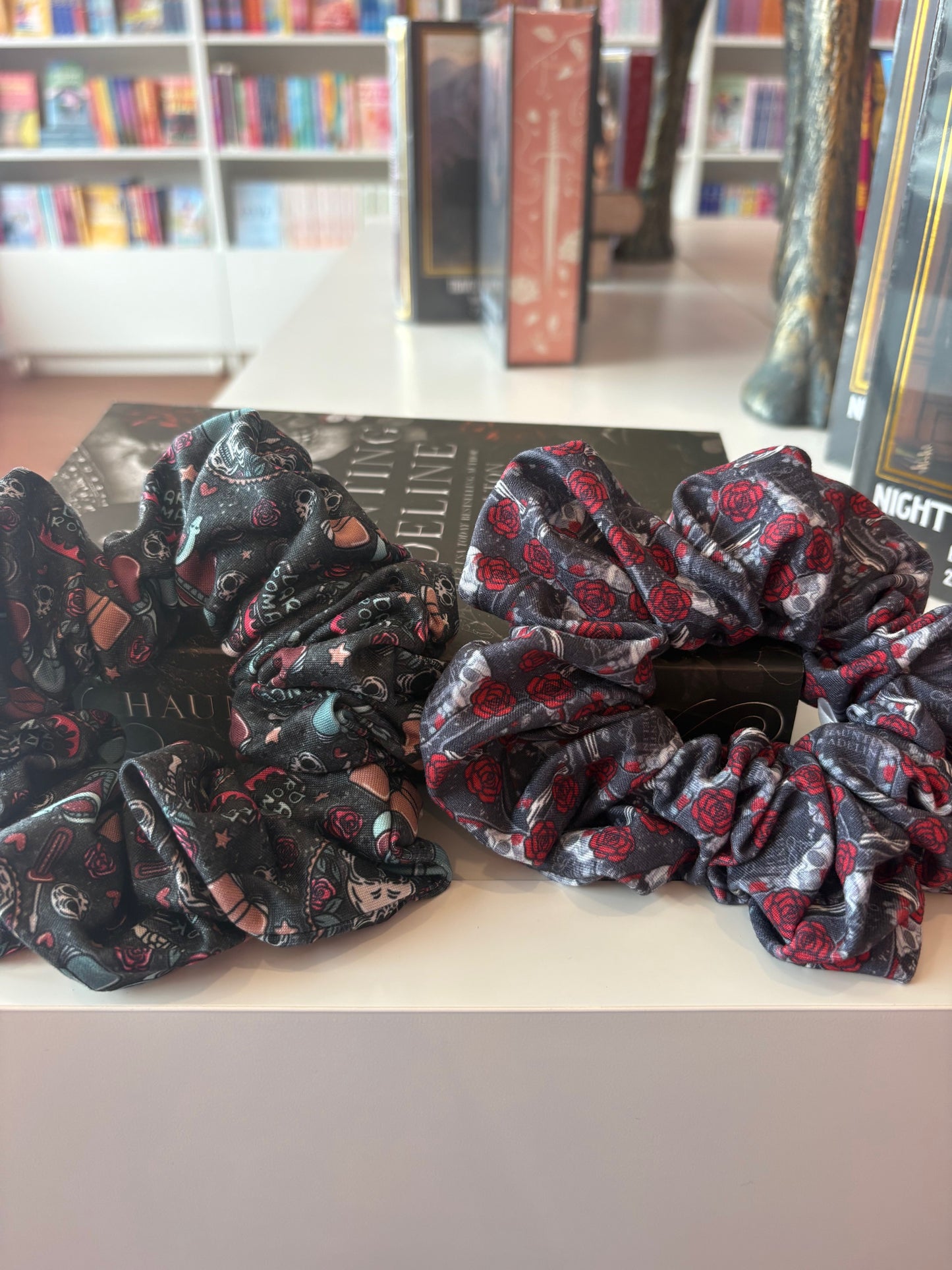 Oversized Bookish Scrunchie & Headbands (Various Designs)