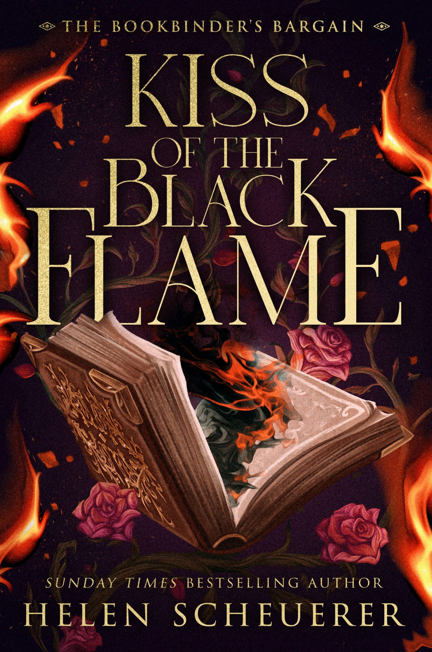 [Pre-Order] Kiss of the Black Flame by Helen Scheuerer (Deluxe Edition Hardcover)