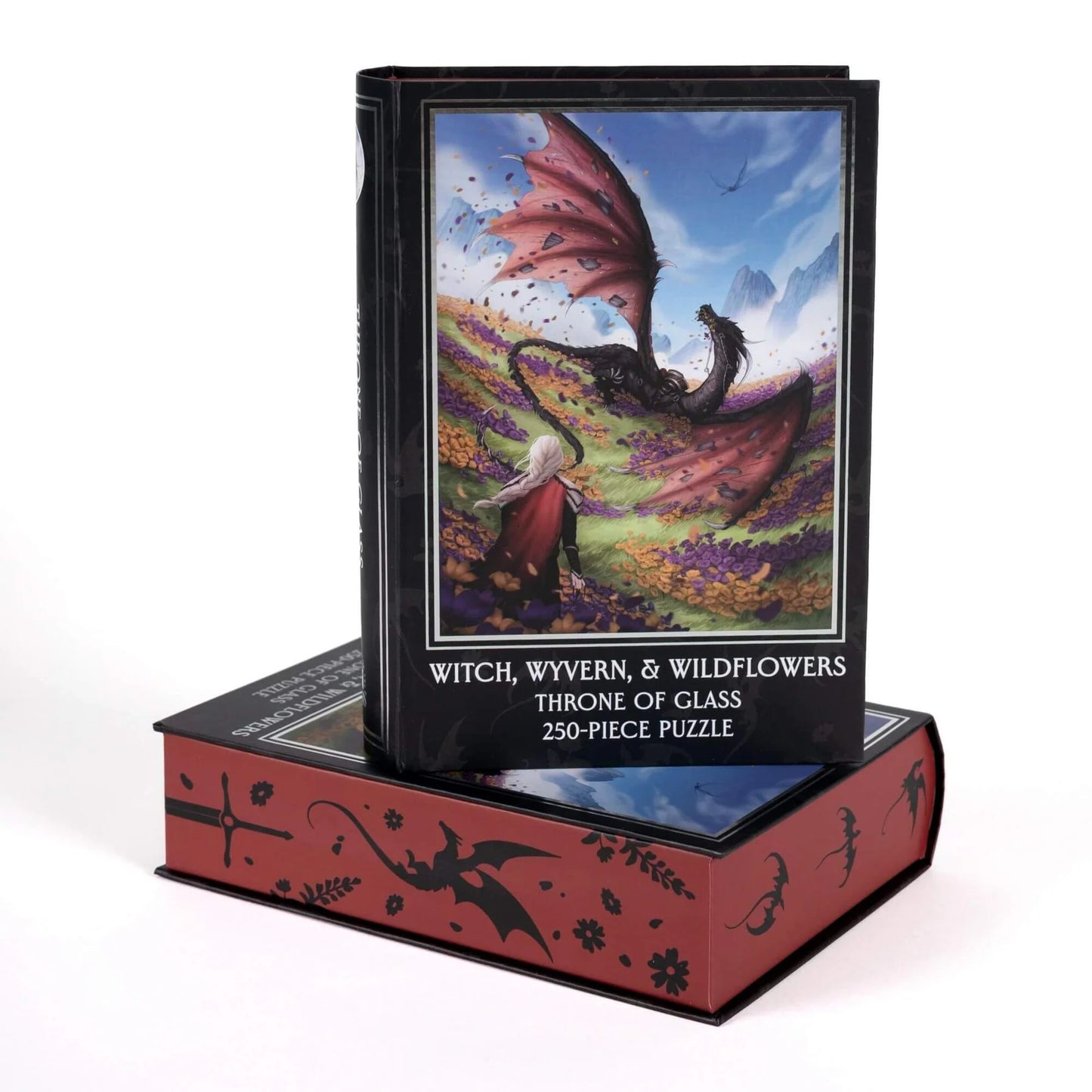 Witch, Wyvern & Wildflowers - Throne of Glass 250 pc puzzle