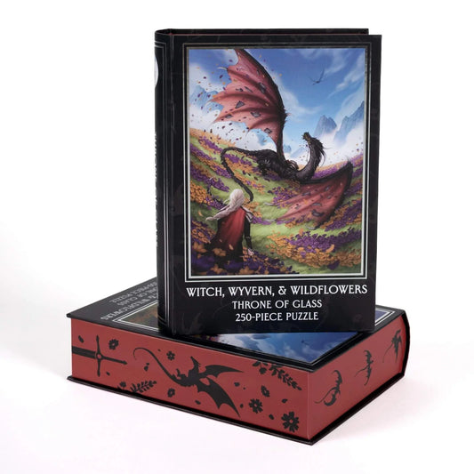 Witch, Wyvern & Wildflowers - Throne of Glass 250 pc puzzle