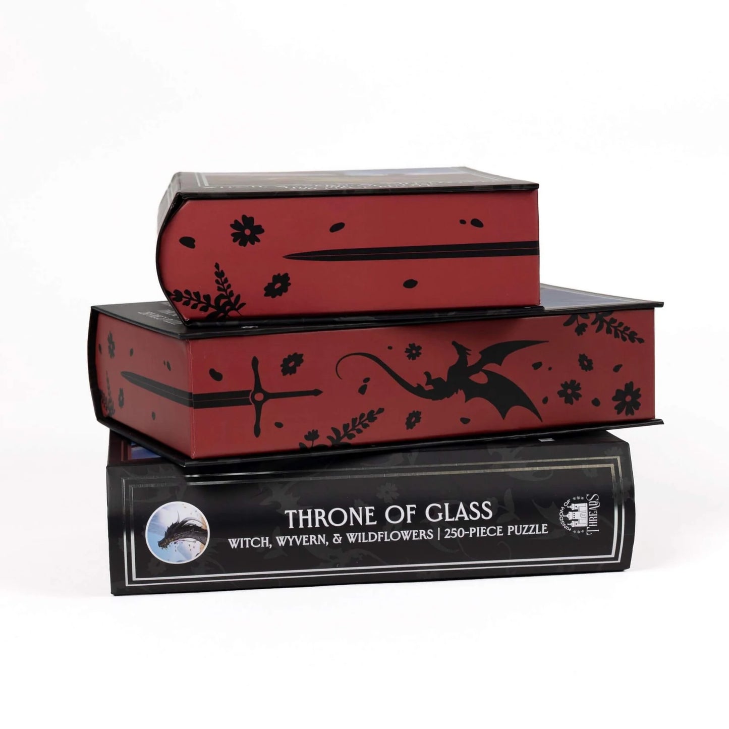Witch, Wyvern & Wildflowers - Throne of Glass 250 pc puzzle