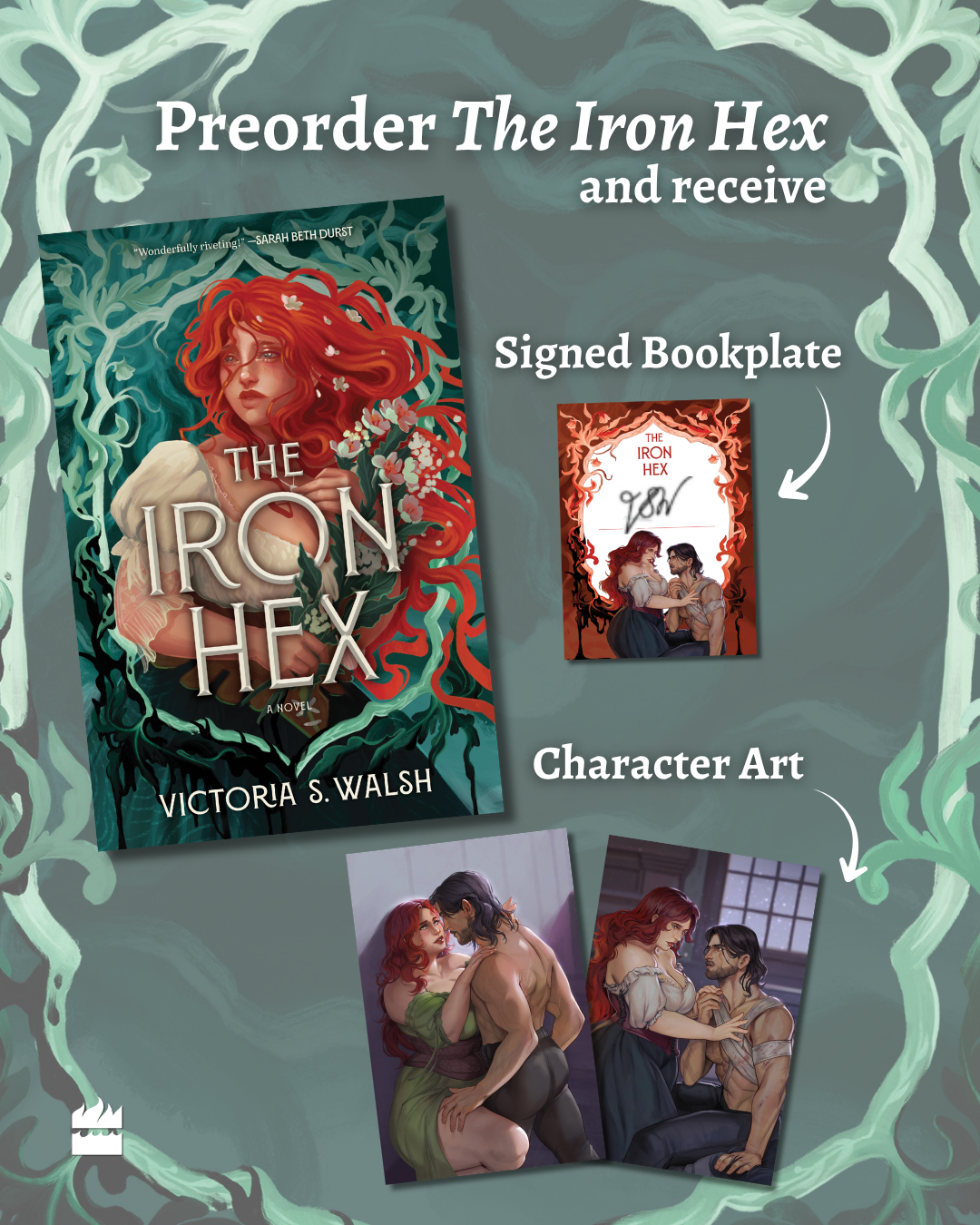 (Pre-Order) The Iron Hex by Victoria S Walsh (Hardcover)