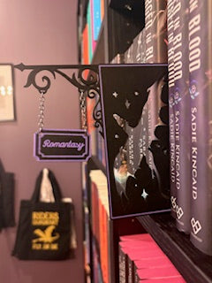 Genre Hanging Shelf Signs (Various Designs)